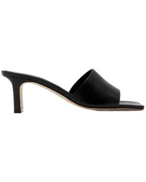 Aeyde 60Mm Jeanie Mules - Black