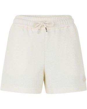 Moncler Logo Shorts - White