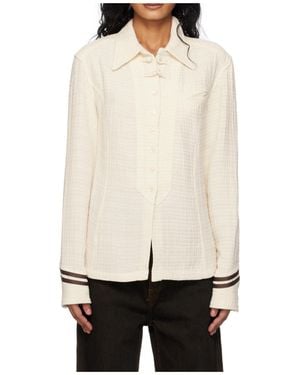 OPEN YY Sailor Cuffs Shirt - White