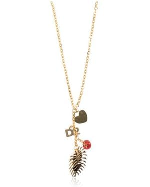 DSquared² Embellished Necklace - Metallic