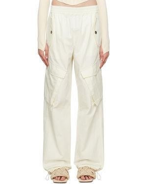Dion Lee Pocket Overalls Casual Trousers - Natural