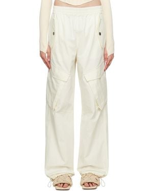Dion Lee Pocket Overalls Casual Trousers - Natural