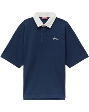 KENZO Varsity' Relax Polo - Blue