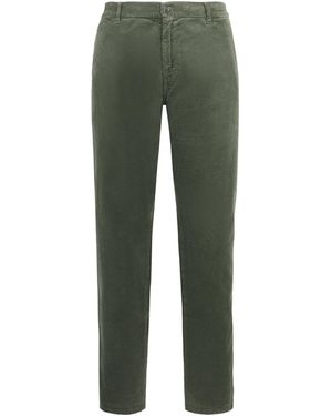 Aspesi Low-Top Corduroy Trousers - Green