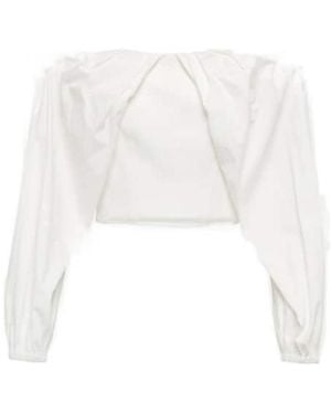 Maticevski Cropped Top - White