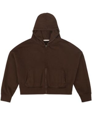 Entire studios Zip-Fastening Hoodie - Brown
