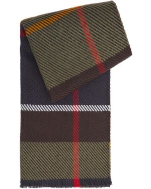 Barbour Tartan Scarf - Gray