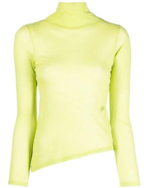 Rejina Pyo Logan Roll Neck Top - Yellow