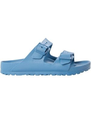 Birkenstock Soft-Soled Slippers - Blue