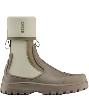 Dior Homme Garden Ankle Boots - Grey