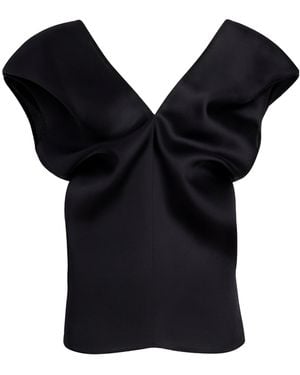 KHAITE Ami Top - Black