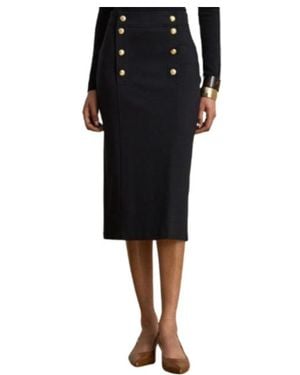 Ralph Lauren Pencil Skirt - Black