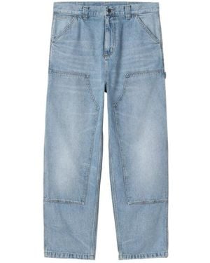 Carhartt Og Double Knee Pants - Blue