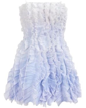 Aje. Temperance Mini Dress - Blue