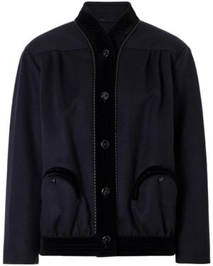 Blazé Milano Minimal Singlebreasted Jacket - Blue