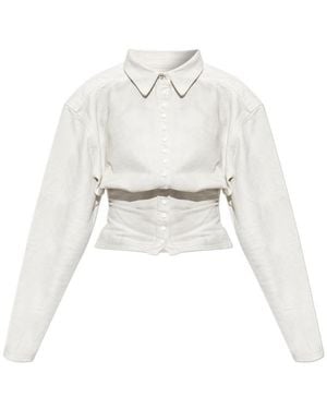DIESEL Long-Sleeved Shirt - White