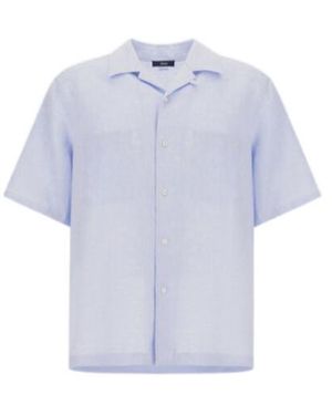 Herno Short-Sleeved Shirt - Blue