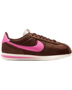 Nike Lowtop Nylon Running Shoes - Brown