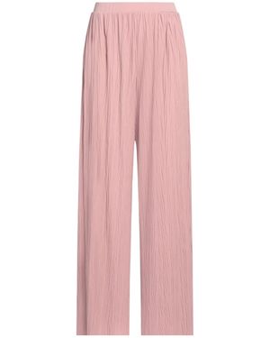 Max Mara Loose Solid-Color Trousers - Pink
