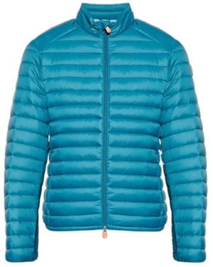 Save The Duck Alexander Quilted Jacket - Blue