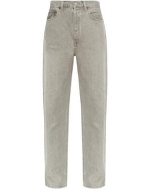 Agolde Belt-Loop Jeans - Gray