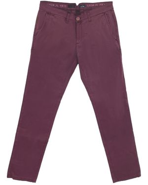 Armani Jeans Belt-Strap Jeans - Purple