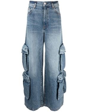 Amiri Baggy Cargo Jeans - Blue