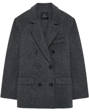 Anine Bing Sali Tailored Coat - Black