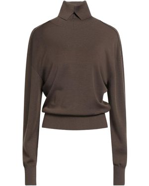 Burberry Military Turtleneck Wool - Brown