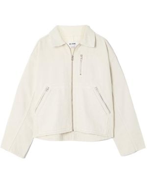 RE/DONE Zipper Jacket - White