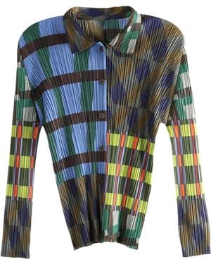 Pleats Please Issey Miyake Pleats Please Issey Miyake Harmony Shirt - Blue