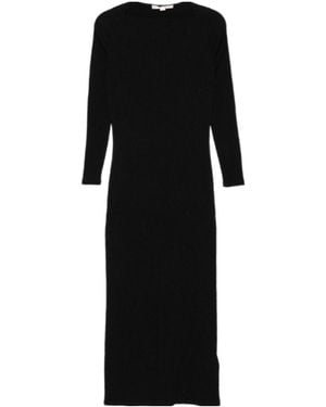 REMAIN Birger Long-Sleeve Maxi Dress - Black