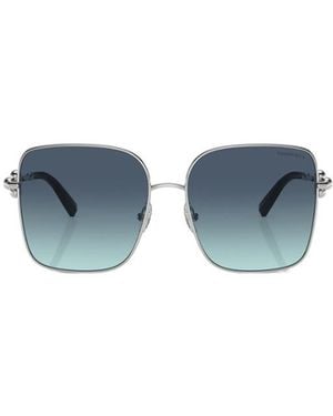 Tiffany & Co. Square Sunglasses - Blue