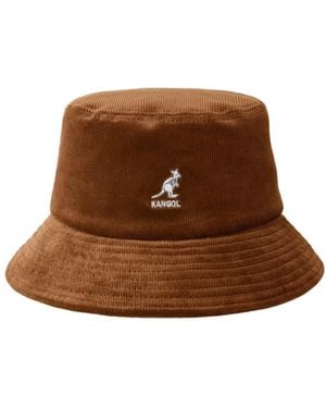 Kangol Corduroy Fisherman's Hat - Brown