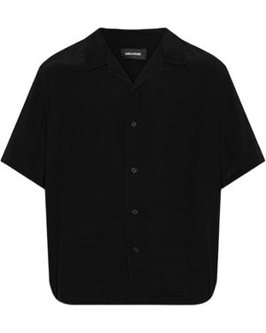 Zadig & Voltaire Short Sleeved Shirt - Black