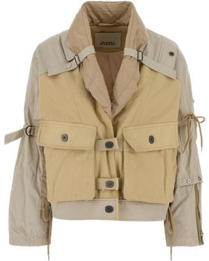 Isabel Marant Julissa Patch Pocket Jacket - Natural