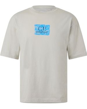C.P. Company Printed T-Shirt - White