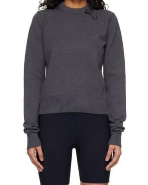 Skims Crew Neck Jumper - Black
