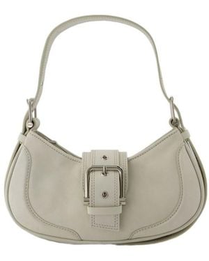OSOI Hobo Brocle Shoulder Bag - Grey