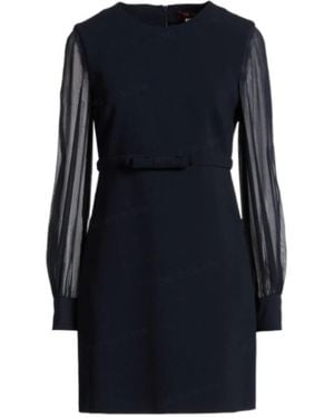 Max Mara Simplestyled Elegant Dress - Blue