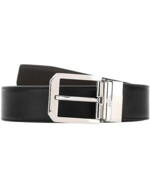 ZEGNA Reversible Buckle Belt - White