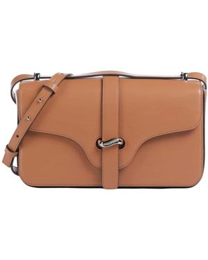 Emporio Armani Flap Shoulder Bag - Brown