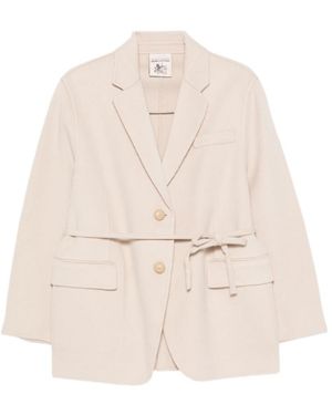 Semicouture Jackets - Natural