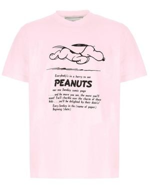 Iceberg X Peanuts Graphic-Print T-Shirt - Pink