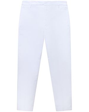 Dondup Slim Fit Trousers - White