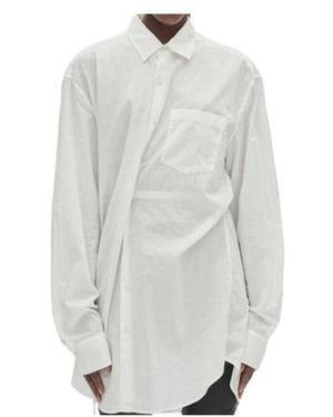 Ann Demeulemeester Elisabeth Pocket Shirt - White
