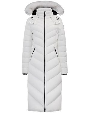 Moose Knuckles Cooper Lake Faux-Fur Trim Parka - Grey