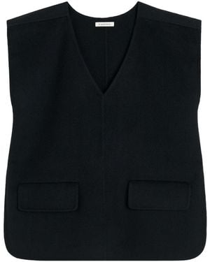 By Malene Birger Cilia Knitted Vest - Black