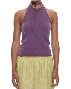 Christopher Esber Tank Top - Purple