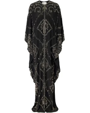 Johanna Ortiz Casual Beadembellished Maxi Dress - Black